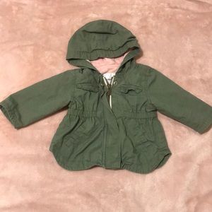 Old navy jacket for a 3-6 month old baby girl